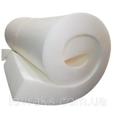 Поролон 22 плотности, толщиной 100мм, 1м на 2м.